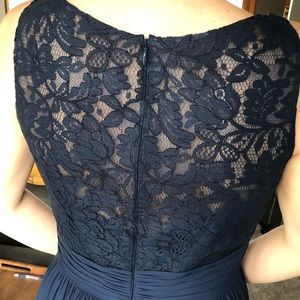 Bridesmaid Dress in Cayman Blue (looks navy)